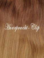 Clip in Extensions Echthaar Set 280g 55cm Ombre Honey Brown #T8-14