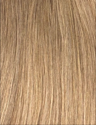 Clip in Extensions Echthaar 55cm Haarverlngerung 7 Haarteile #18 Beige Ash Blonde