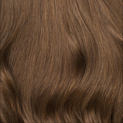 Clip in Extensions Echthaar 70cm Haarverlngerung#8 Haselnussbraun Lightbrown 300g