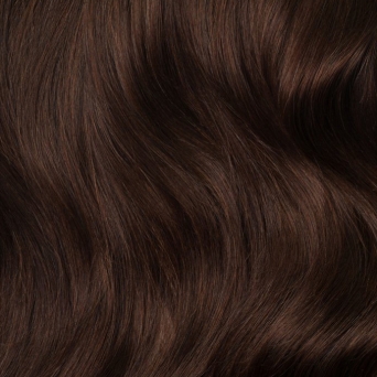 nahtlose Clip in Extensions Echthaar 70 cm Haarverlngerung 8 Haarteile#6 Chestnut Brown 300g